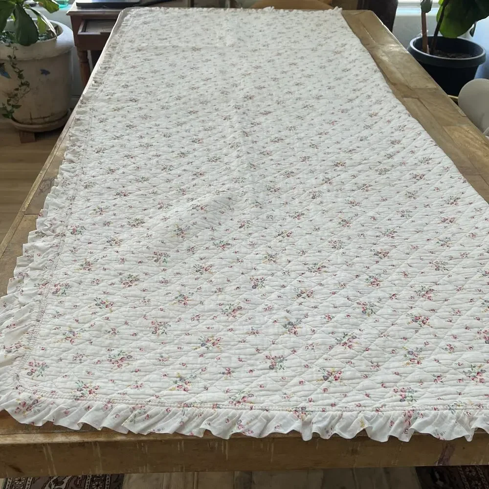 Floral Pink Quilt Cotton Comforter 66